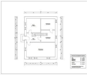 Grundriss Bauernhaus EG