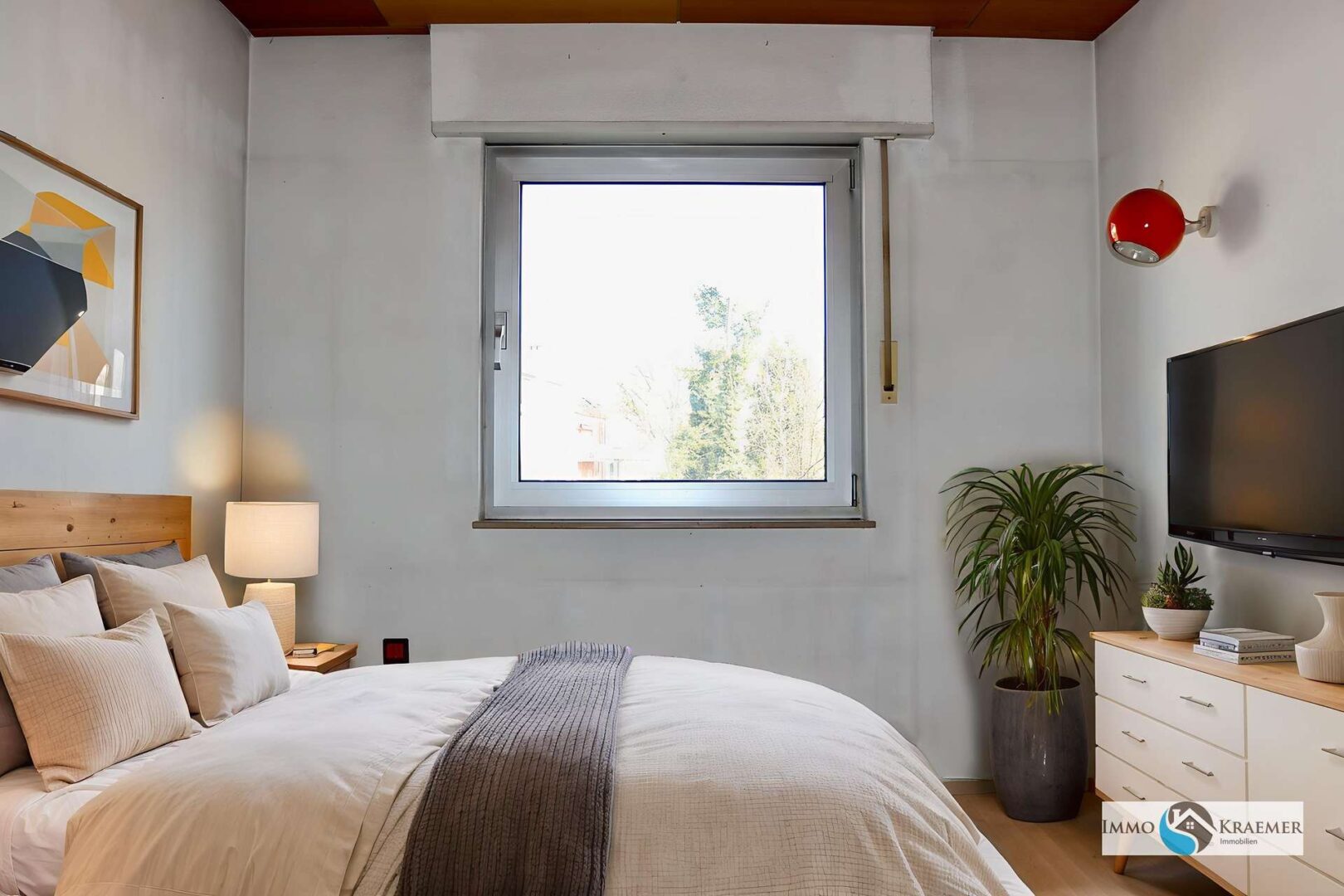 Schlafzimmer_Gäste - AI Staging