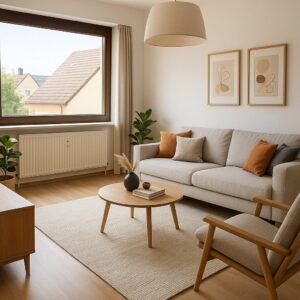 Wohnzimmer - AI Staging