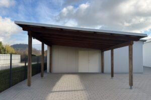 Hallen Eingang - AI Staging