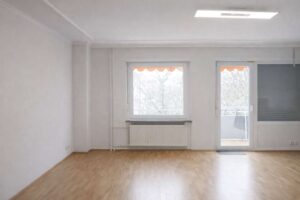 Wohnzimmer leer - AI Staging