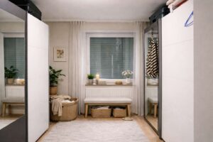 Kleines Schlafzimmer - AI Staging