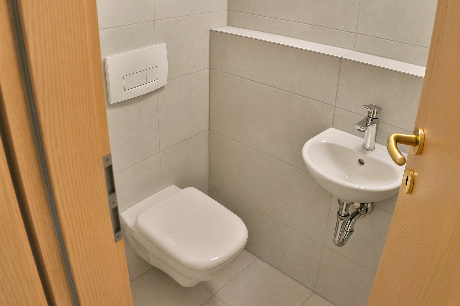 Gäste WC - AI Staging