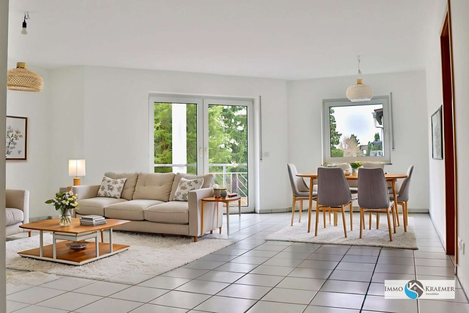 Wohnzimmer - AI Staging