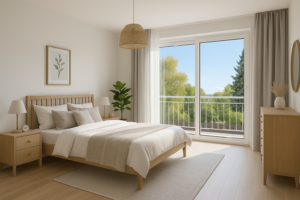 Schlafzimmer - AI Staging