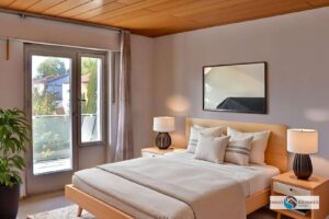 Schlafzimmer - AI Staging