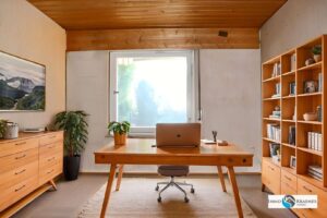 Homeoffice (Gartenzimmer) - AI Staging