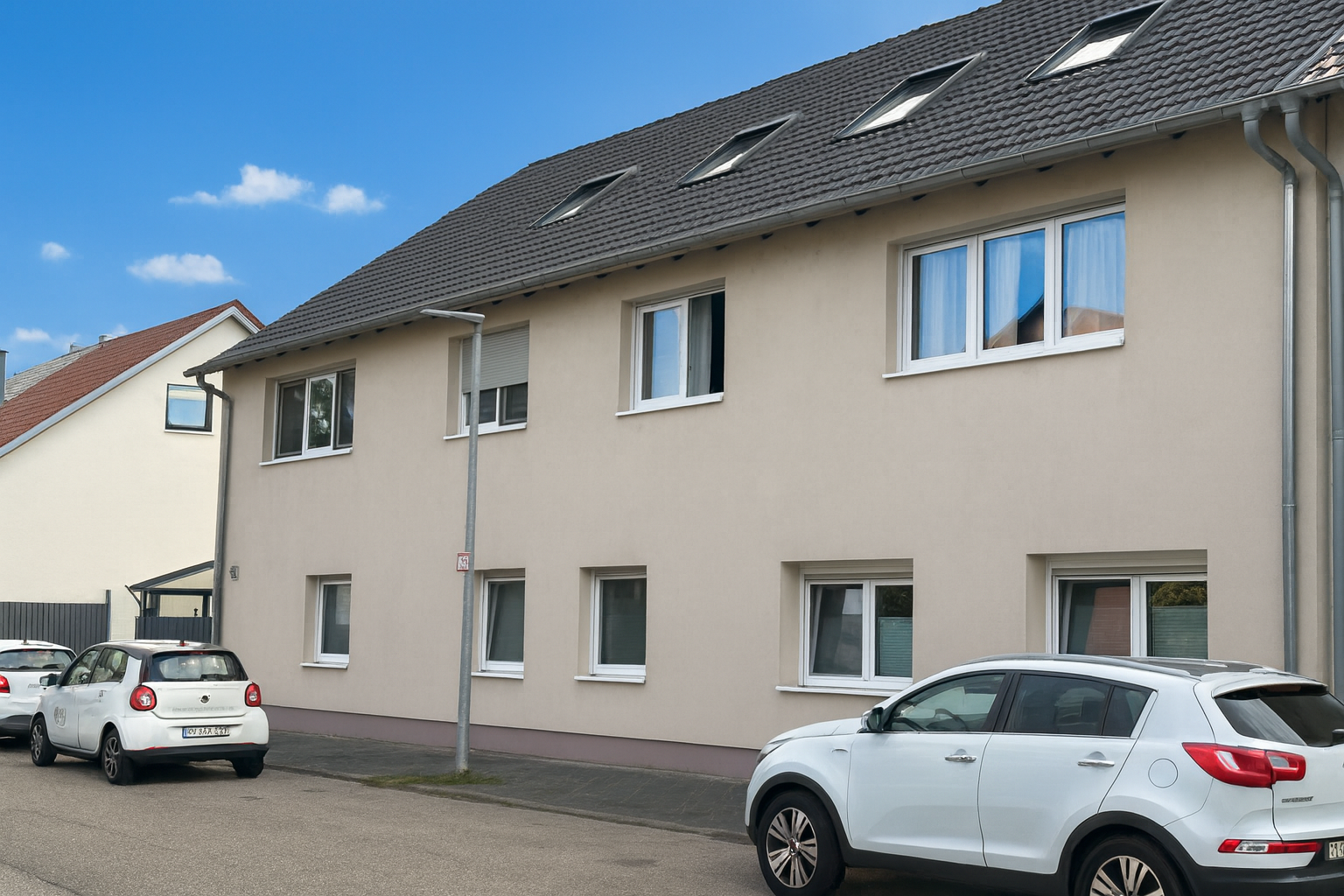 Haus Straßenansicht