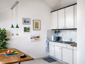 Küche mit Essbereich