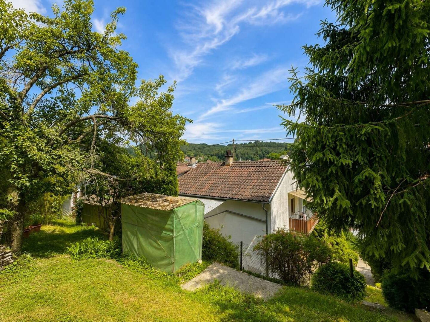 Hausansicht hinten